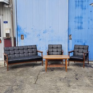 カリモクKチェア応接間セット買取